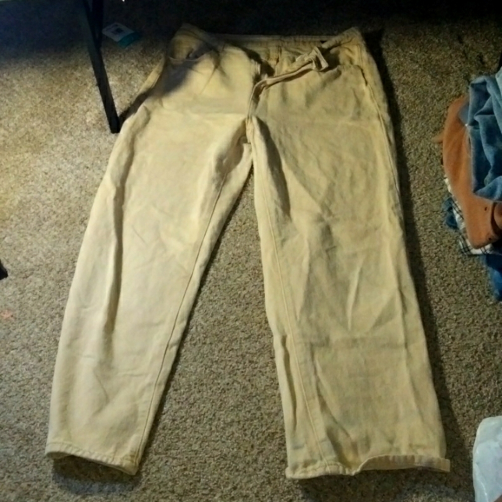 khaki jeans